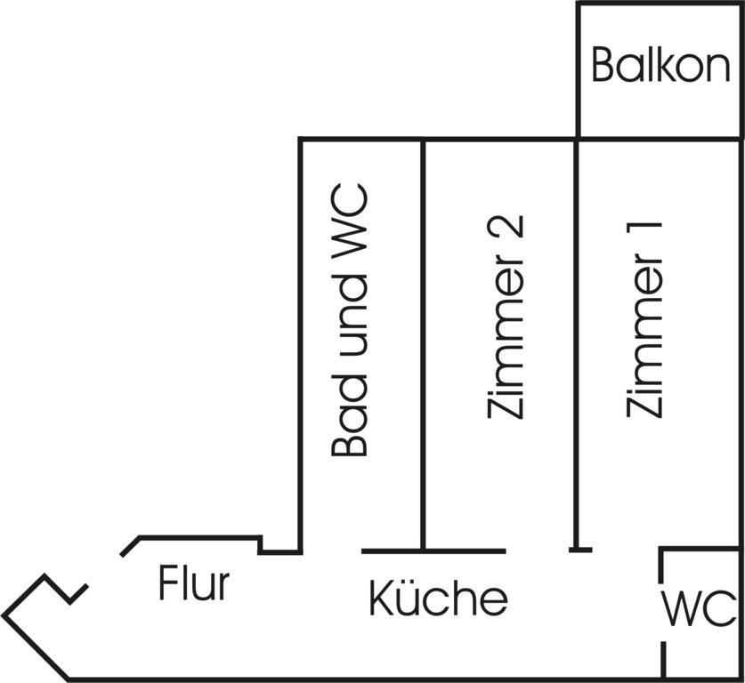 Ferienwohnung Schleussig Leipzig Eksteriør billede